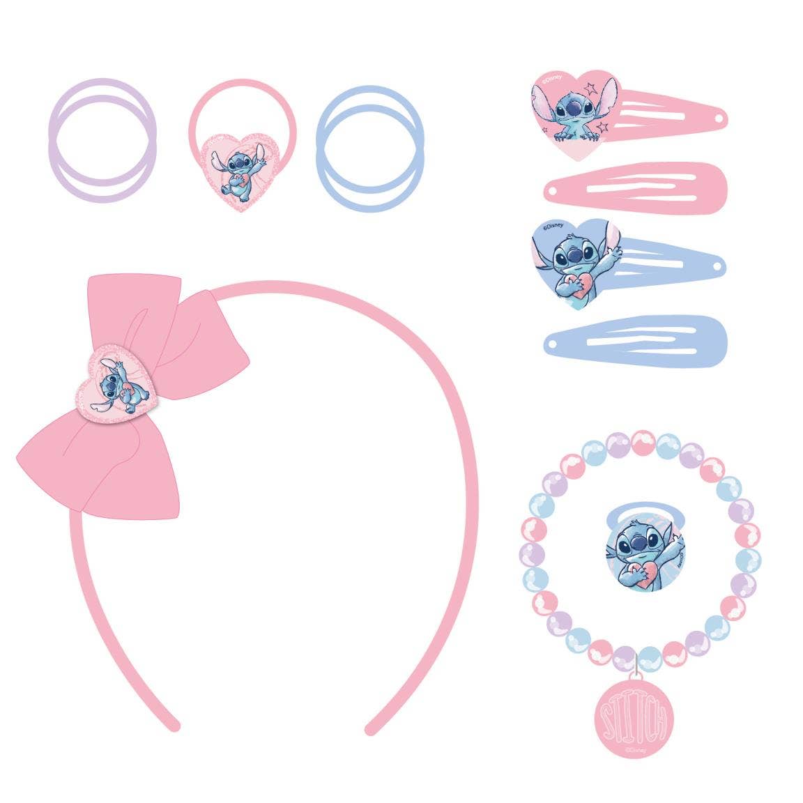 SET DI BELLEZZA E ACCESSORI STITCH