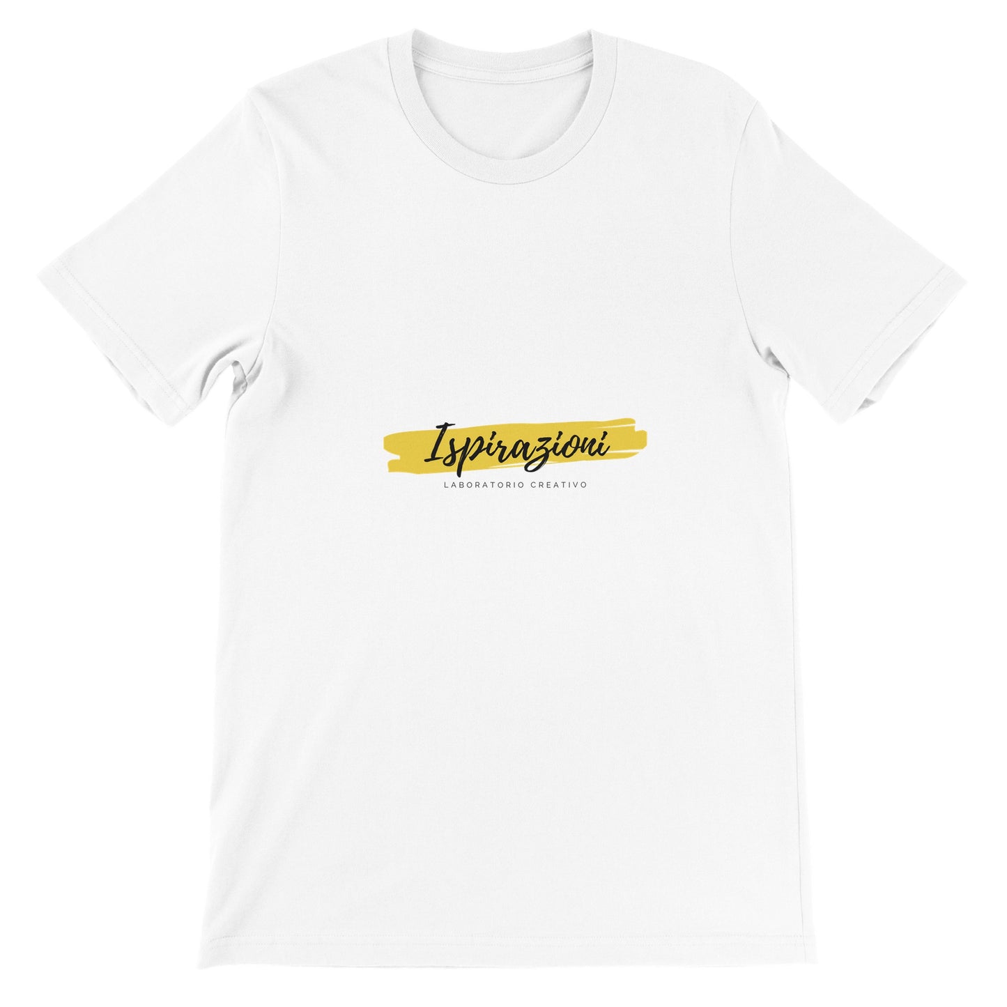 Maglietta girocollo unisex premium personalizzabile