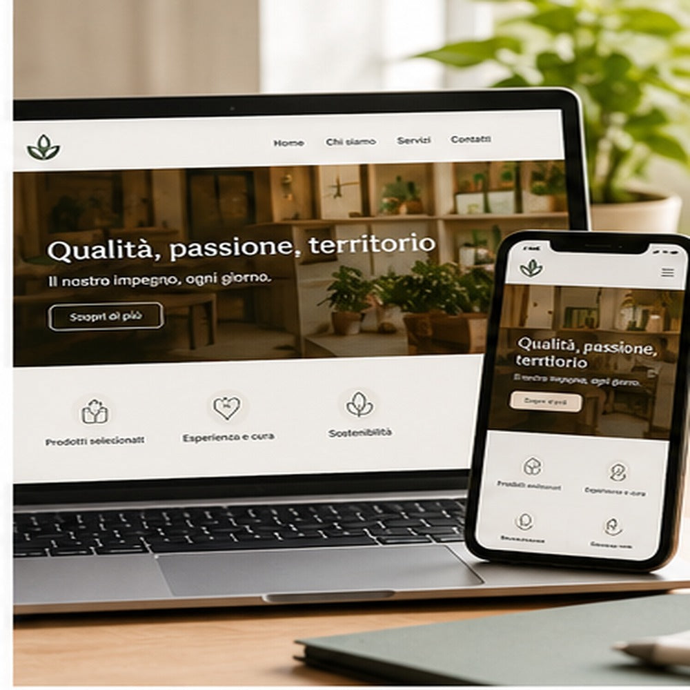 Sito vetrina professionale — dettagli del servizio