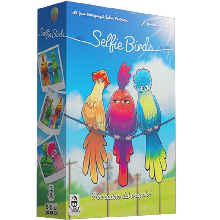 Gioco da tavolo Selfie Birds, confezione originale