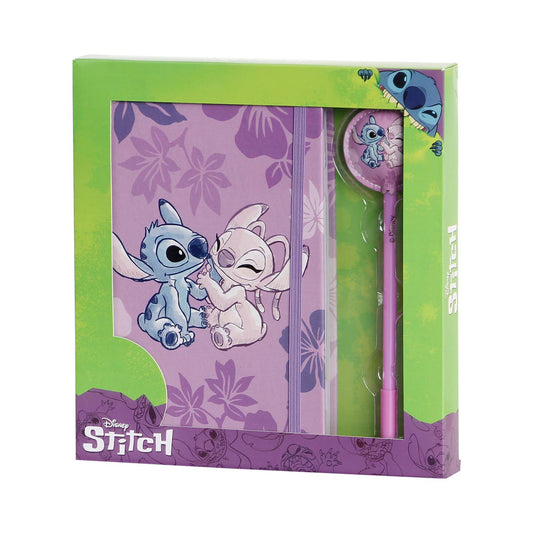 Lilo e Stitch Angel-Confezione Regalo - Diario e Penna
