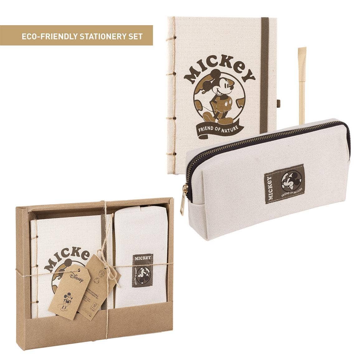 Set di cancelleria ecosostenibile Mickey