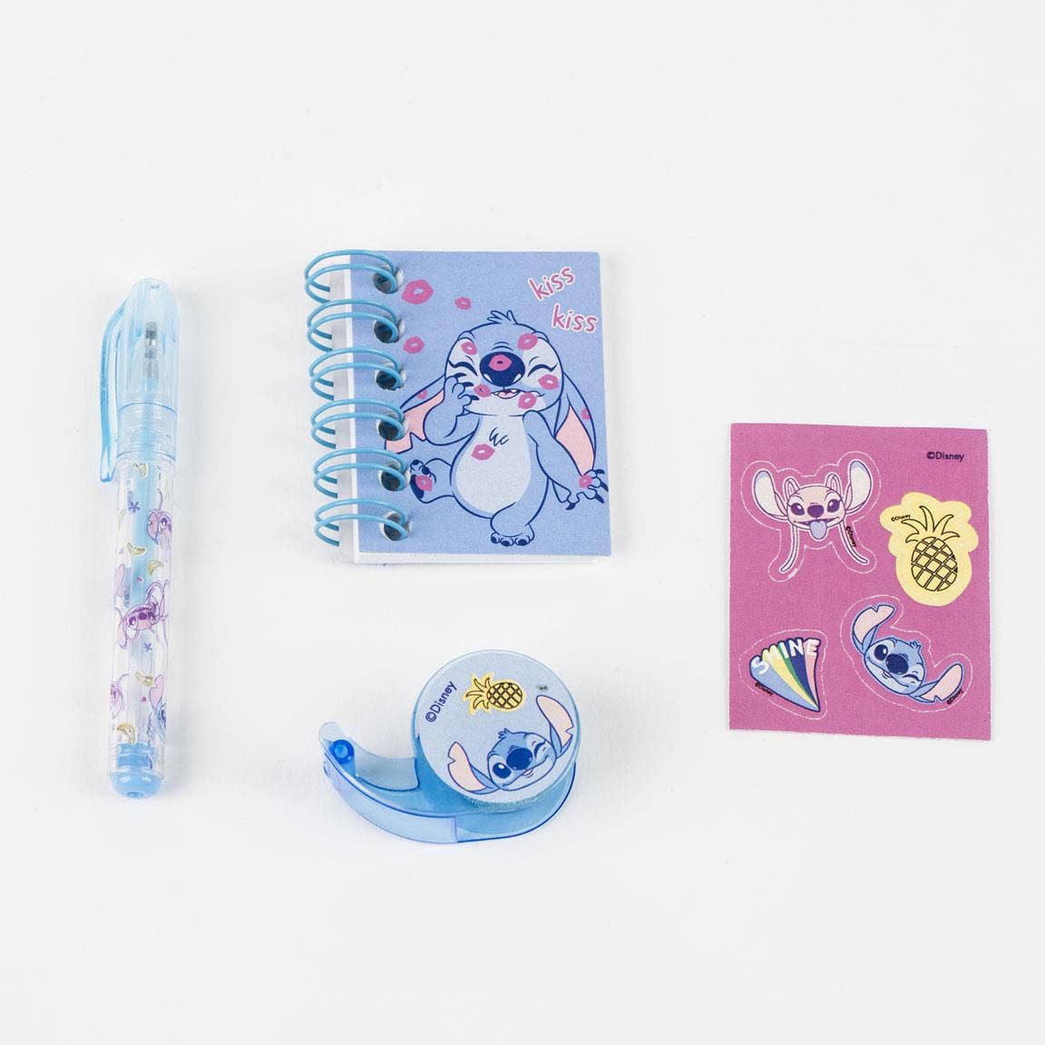 SET DI CARTOLERIA MINIZAINO STITCH