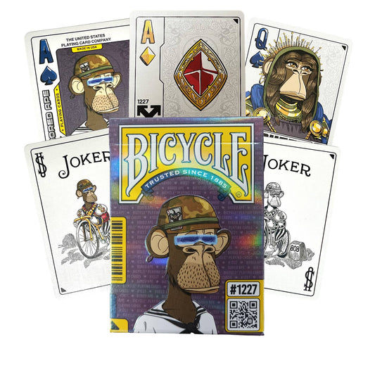 Carte da gioco Bicycle Bored Ape 1227
