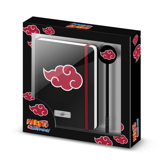 Naruto Clouds-Confezione Regalo con Diario e Penna