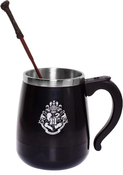 Harry Potter - Tazza automescolante con bacchetta magica 450 ml