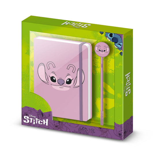 Disney Lilo e Stitch Angel-Confezione Regalo Diario e Penna