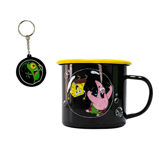 Tazza SpongeBob SquarePants con portachiavi