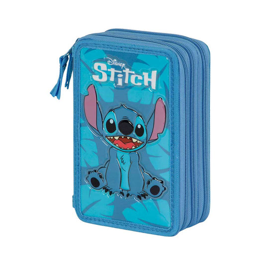 Disney Lilo e Stitch Sit-Astuccio con Matite Triplo