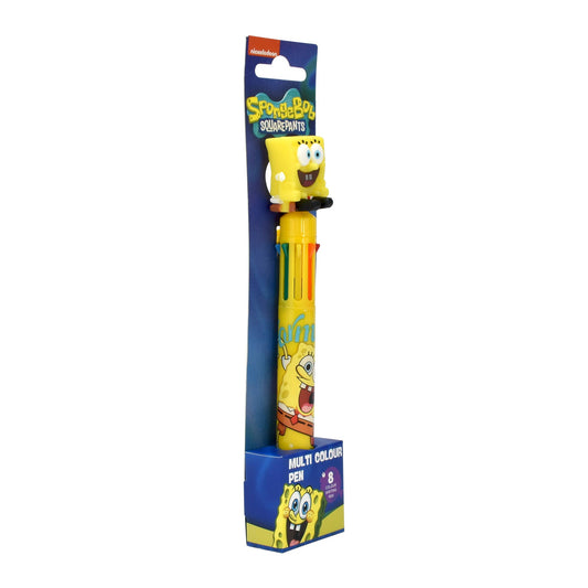 Penna SpongeBob SquarePants, penna con 8 colori