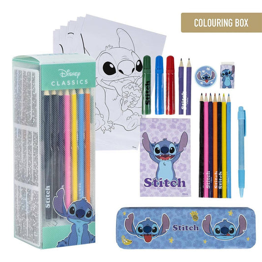 SET DI CANCELLERIA COLORABILE STITCH