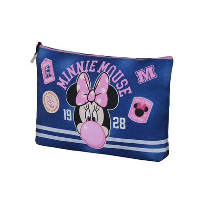 Disney Minni Mouse Varsity-Borsa da Toilette Pochette Soleil
