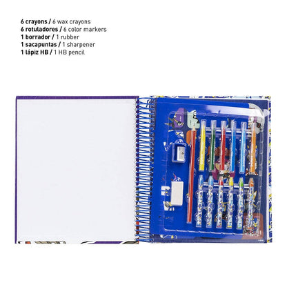 ALBUM ATTIVITÀ DA COLORARE SONIC PRIME