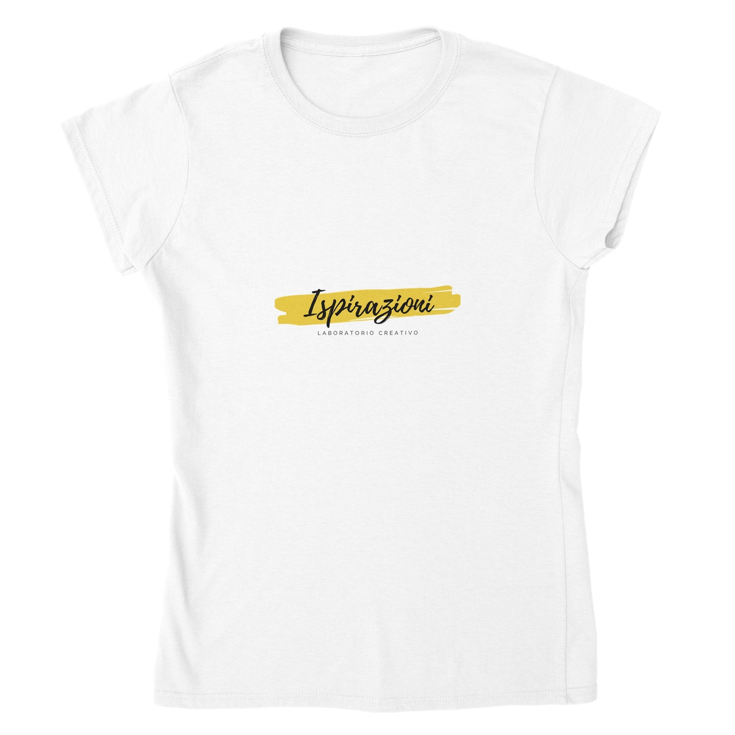 T-shirt classica da donna a girocollo personalizzabile