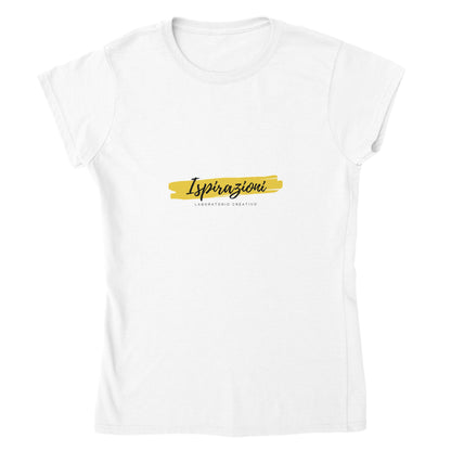 T-shirt classica da donna a girocollo personalizzabile