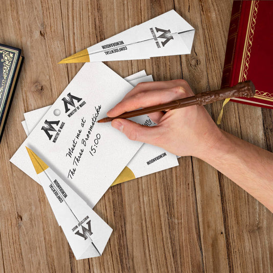 Taccuino di Harry Potter & penna a forma di bacchetta magica