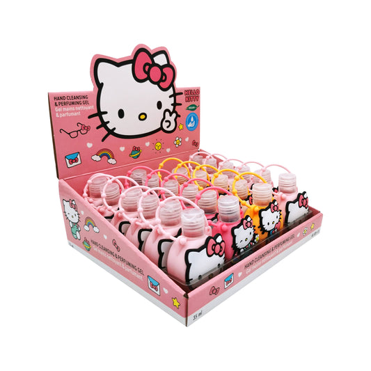 Gel detergente per le mani Hello Kitty, custodia in silicone da 35 ml