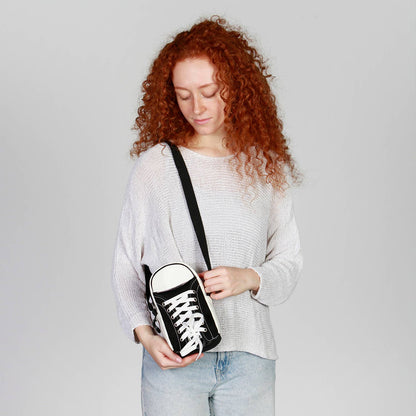 Oh My Pop Black-Borsa Sneakers, Nero