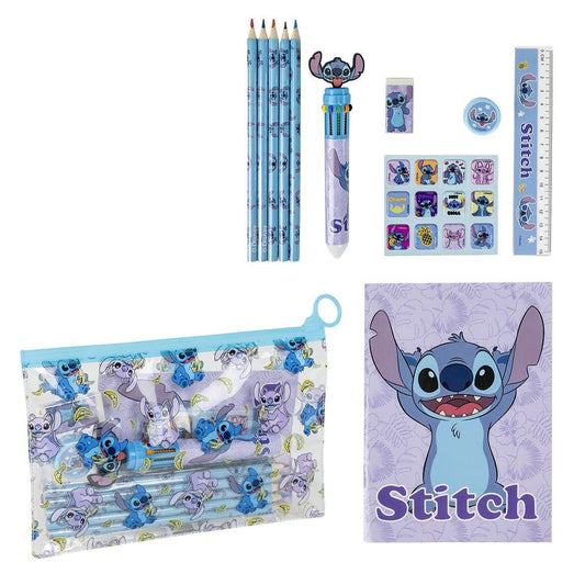 SET DI CANCELLERIA PER SCUOLA EVA STITCH