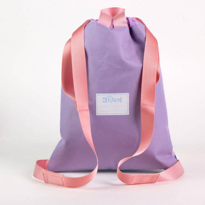 SACCHETTO SCOLASTICO STITCH