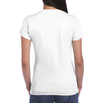 T-shirt classica da donna a girocollo personalizzabile