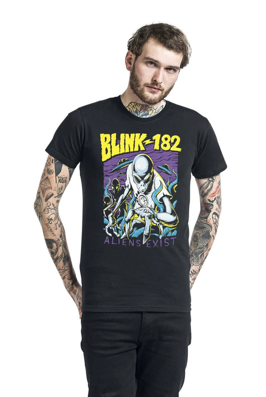 Maglietta Aliens Exist Blink 182