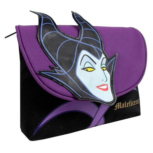 Beauty case Disney Malefica viola e nero