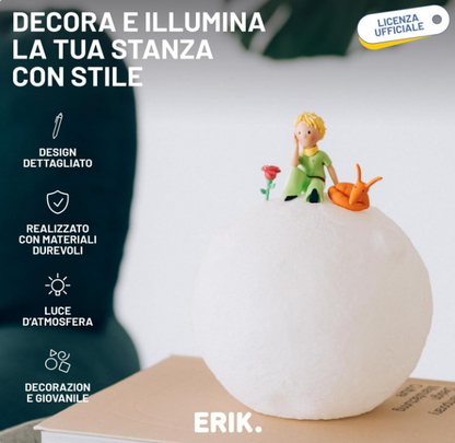 Il Piccolo Principe Lampada da Comodino
