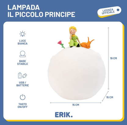 Il Piccolo Principe Lampada da Comodino