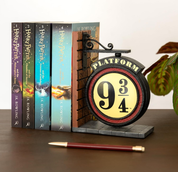 Harry Potter Fermalibri Binario 9 3/4 | Reggilibri da Mensola