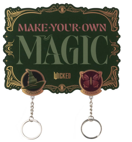 Wicked Portachiavi da Parete 16x16 cm | Set 2 Coppia