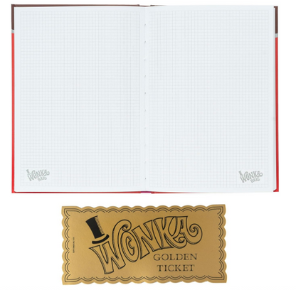 Willy Wonka Taccuino A5 | Quaderno Appunti, Diario Personale