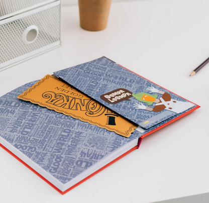 Willy Wonka Taccuino A5 | Quaderno Appunti, Diario Personale