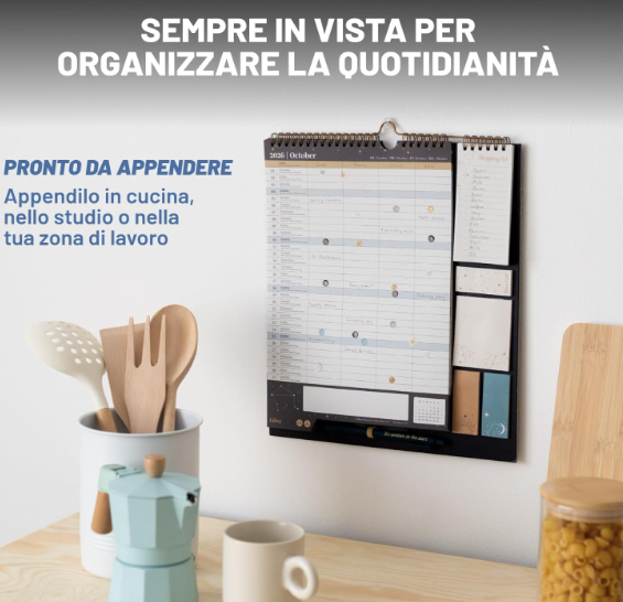 Calendario Famiglia 2027 Astrale