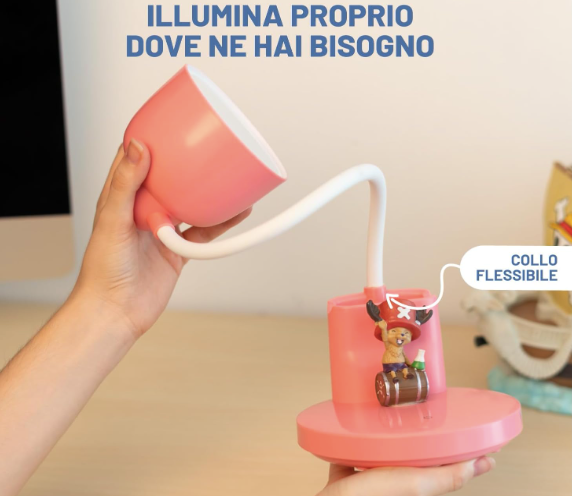 One Piece Lampada da Tavolo Ricaricabile
