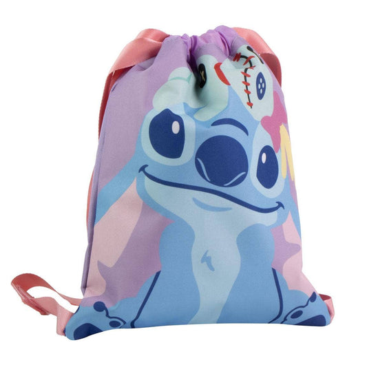 SACCHETTO SCOLASTICO STITCH