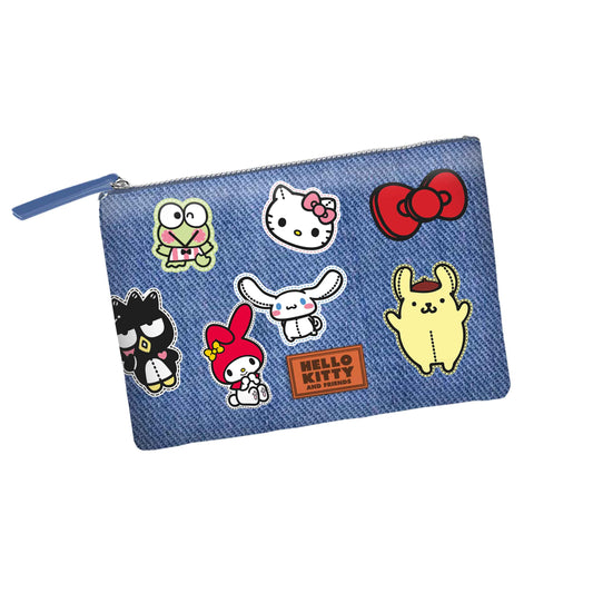 Sanrio Hello Kitty Sticker-Borsa da Toilette Pochette Soleil