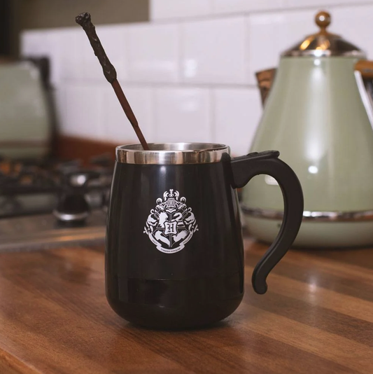 Harry Potter - Tazza automescolante con bacchetta magica 450 ml
