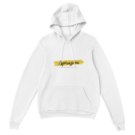Felpa con cappuccio pullover premium unisex personalizzabile