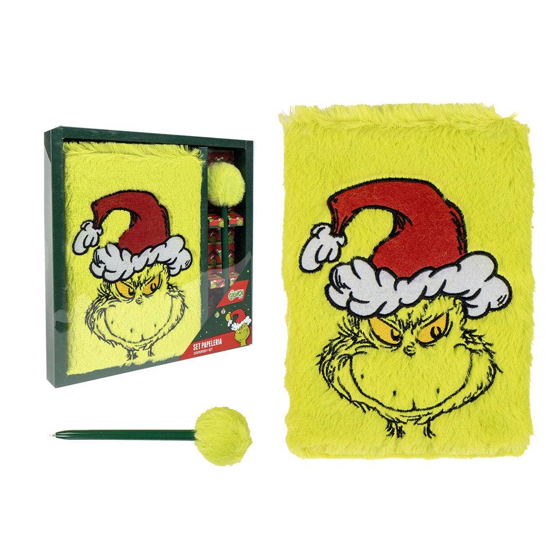 SET TACCUINO CON PENNA THE GRINCH