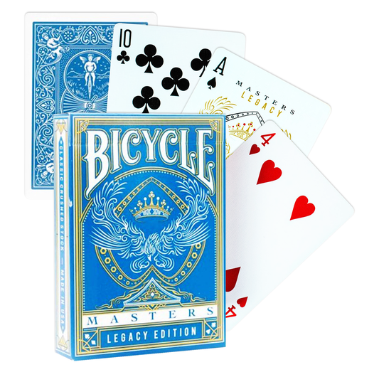 Carte da gioco Bicycle Masters Legacy (blu)