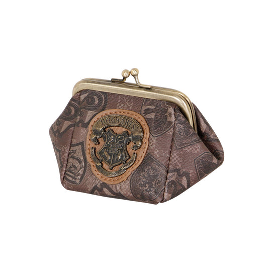 Harry Potter Pride-Portamonete Clip, Marrone