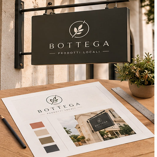 Grafica per insegna — immagine principale