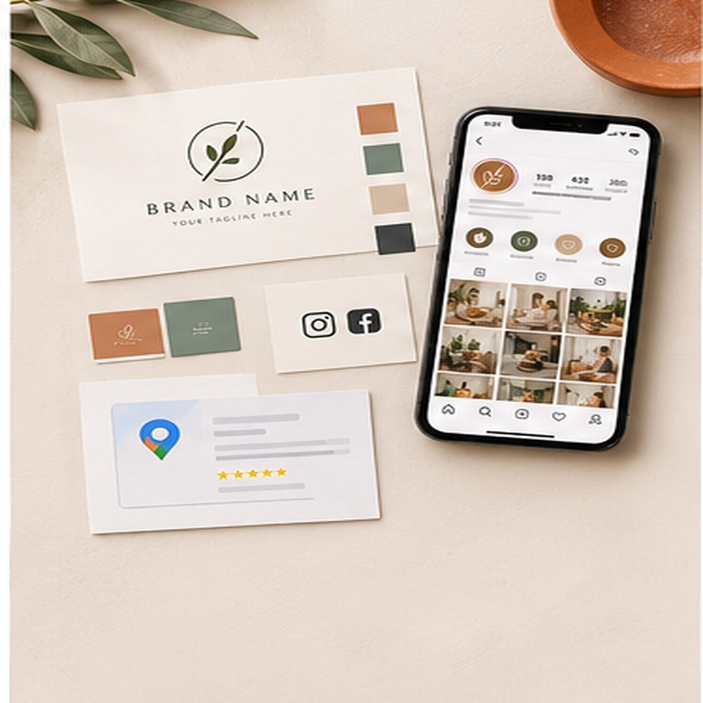 Pacchetto START — Logo, Google e Social — immagine principale