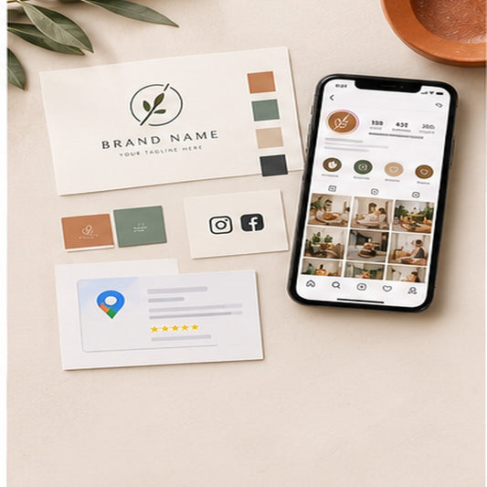 Pacchetto START — Logo, Google e Social — immagine principale