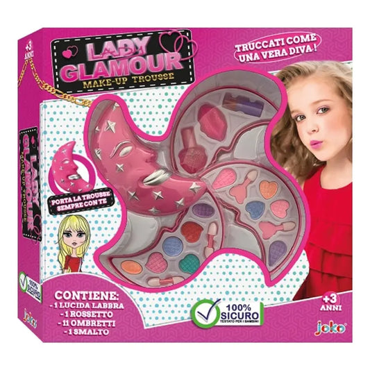 Trousse trucco bambina Lady Glamour Joko a forma di luna