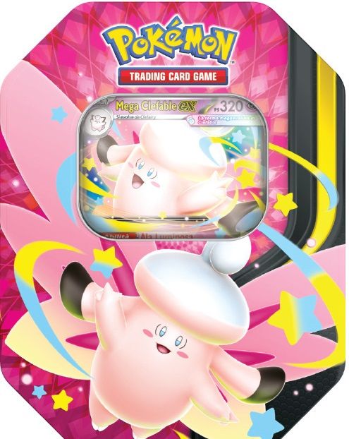 Tin da collezione Pokémon Mega Clefable ex