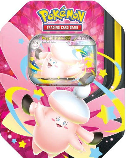 Tin da collezione Pokémon Mega Clefable ex