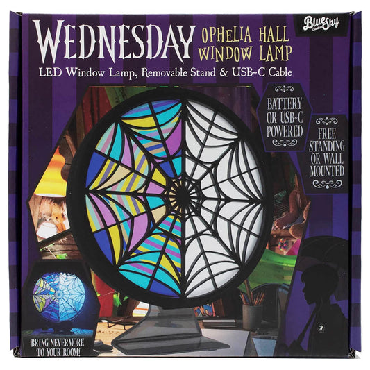 Lampada ufficiale Wednesday Ophelia Hall Window
