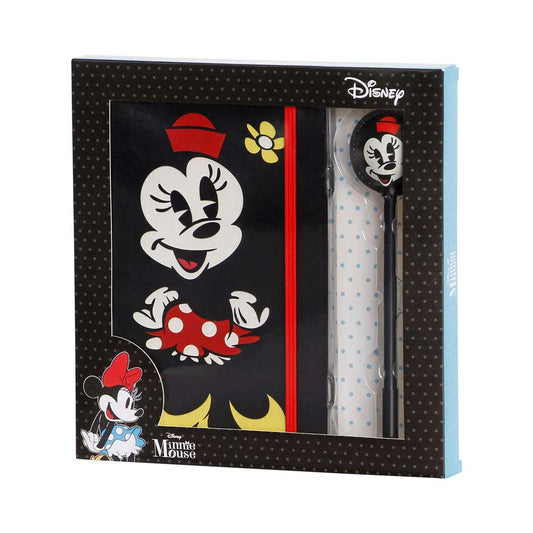 Minni Mouse Face-Confezione Regalo - Diario e Penna Fashion